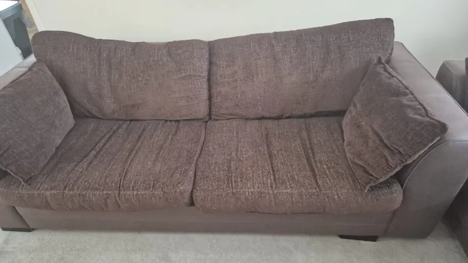 DFS Chocolate combination Elvia Sofa Set