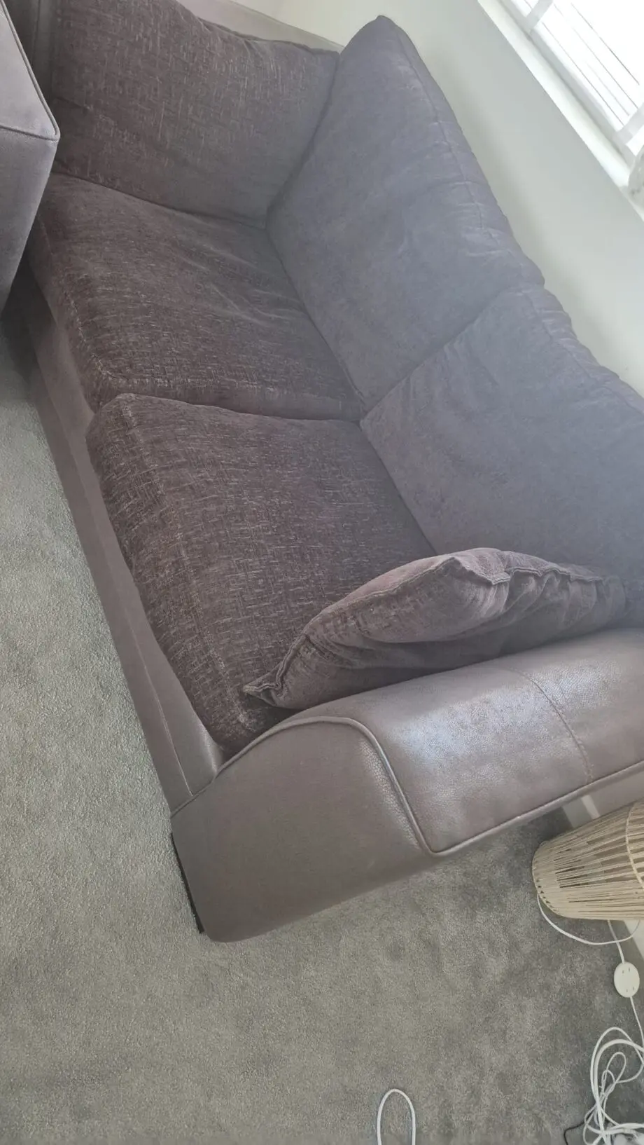 DFS Chocolate combination Elvia Sofa Set