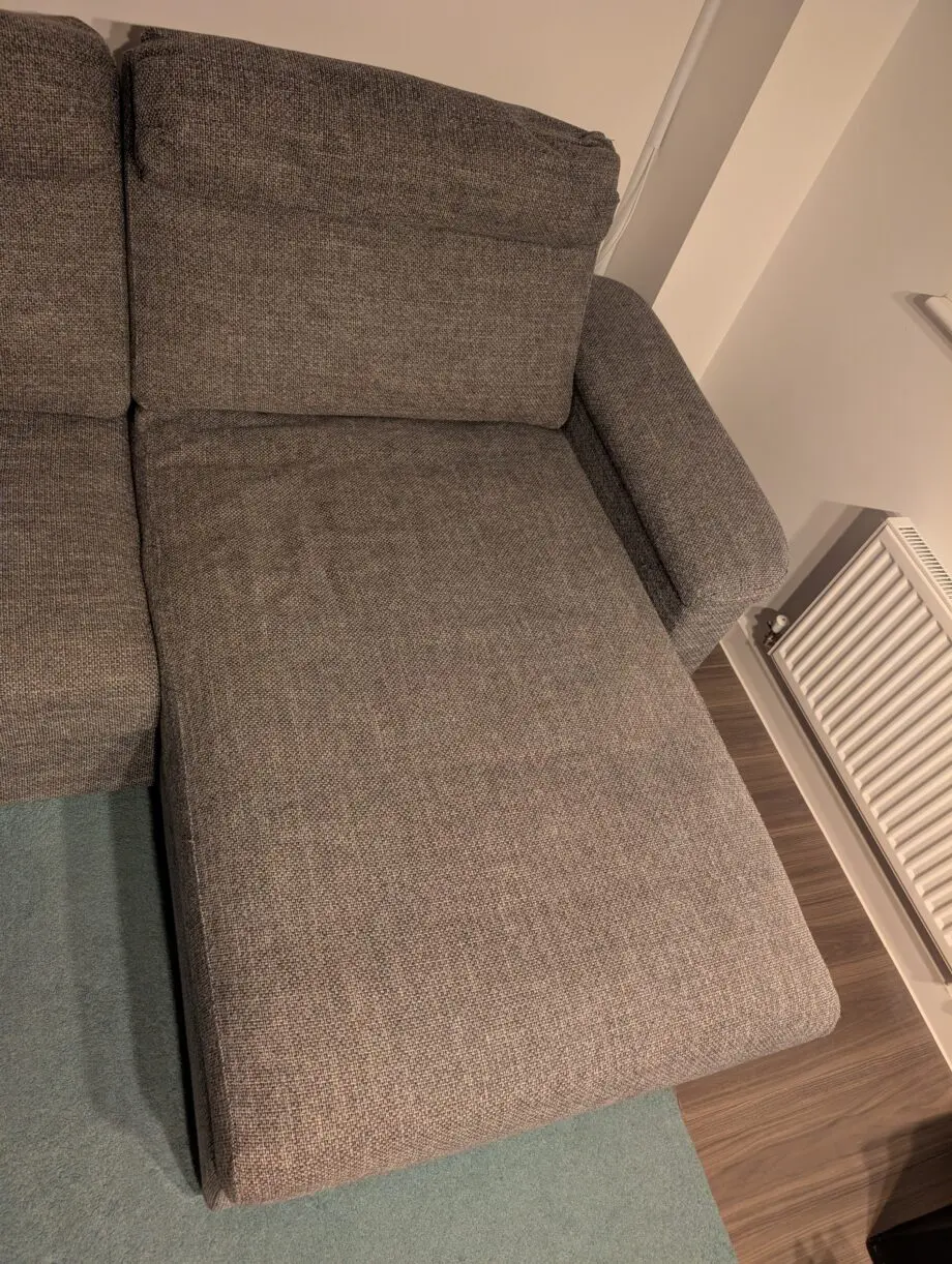 IKEA Lidhult 3-Seater Sofa with Chaise Longue – Washable Covers + Storage!