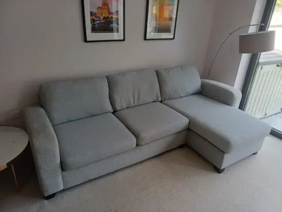 DFS Grey Corner Sofa