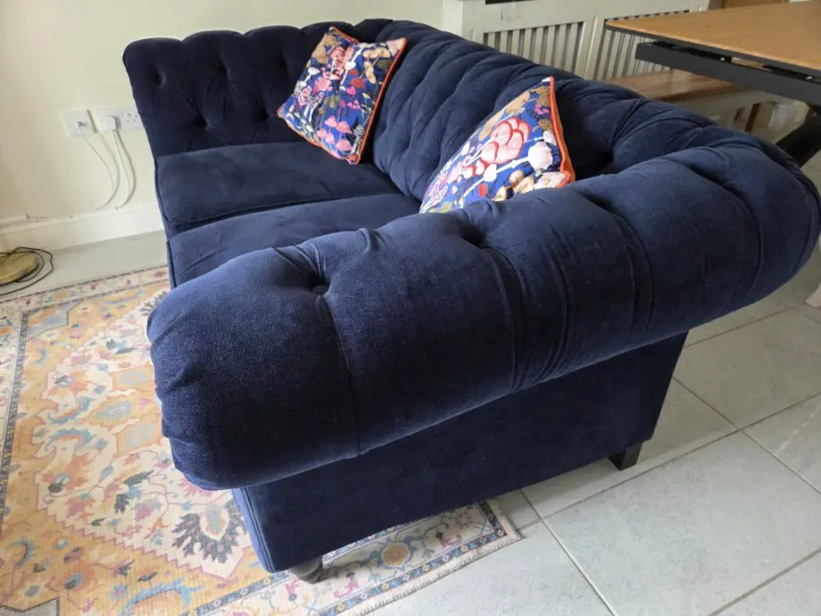 Next blue 2 seater Immaculate