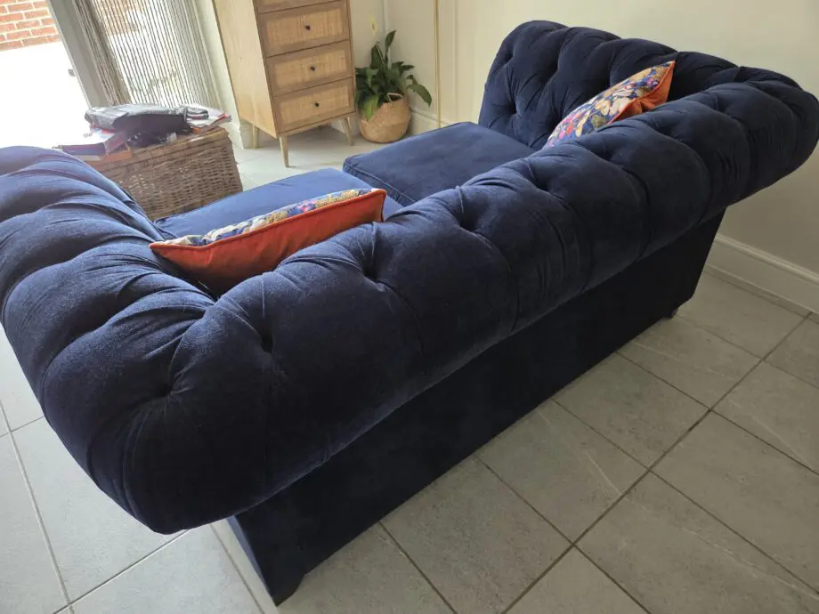 Next blue 2 seater Immaculate