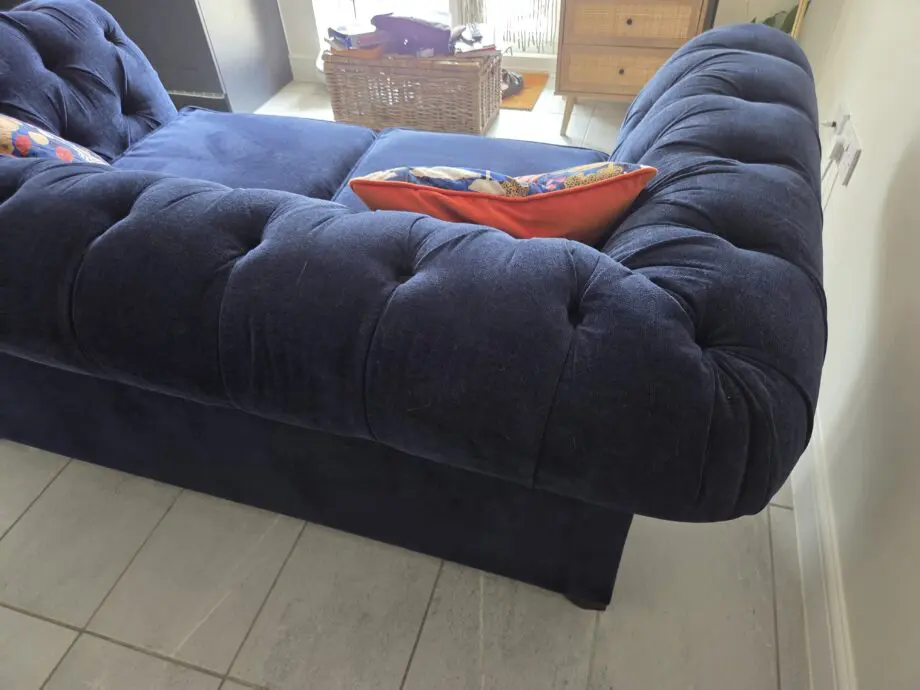 Next blue 2 seater Immaculate
