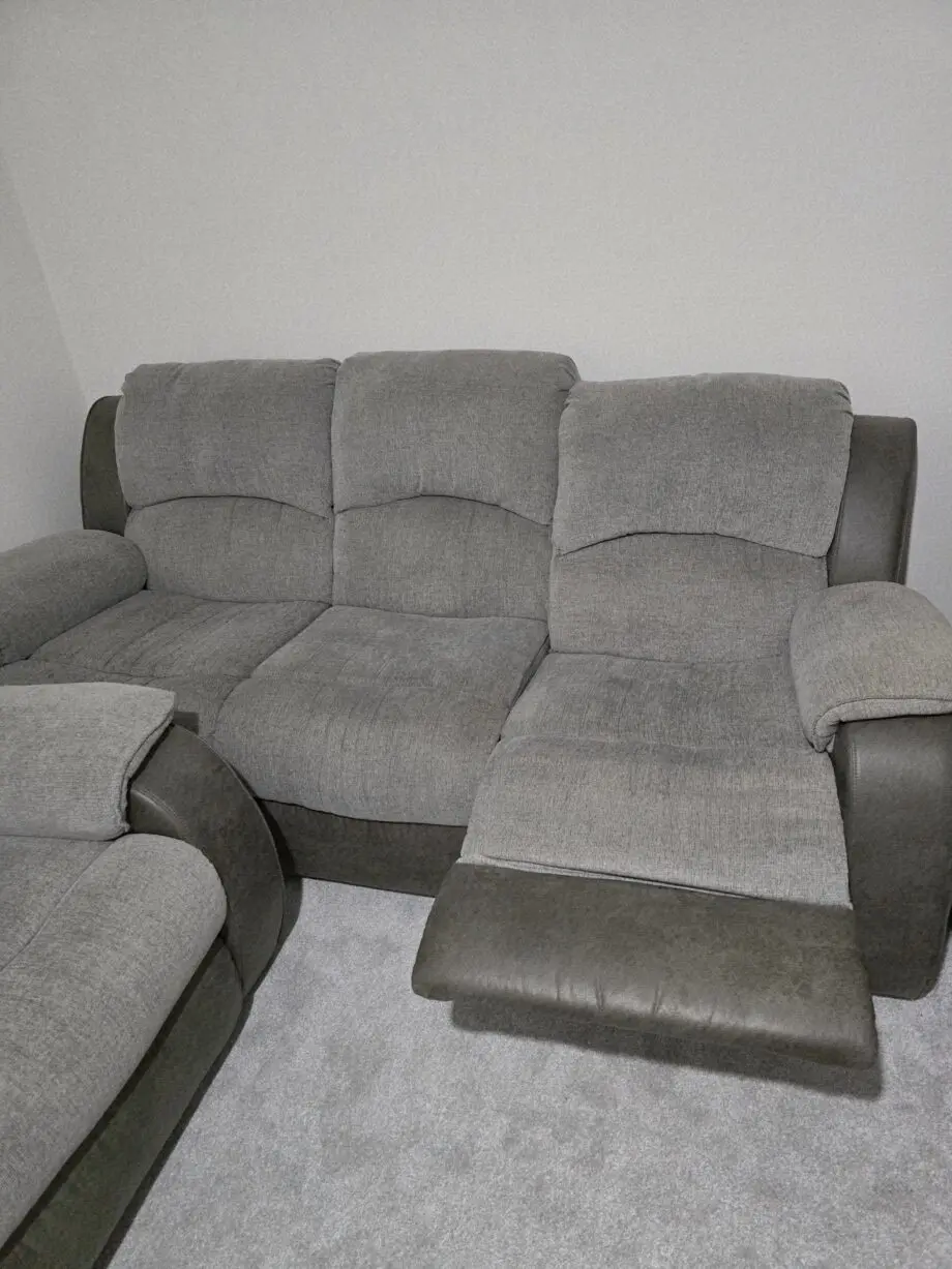 Charleston Recliner Grey Sofa Set 3+2+1 from Range.