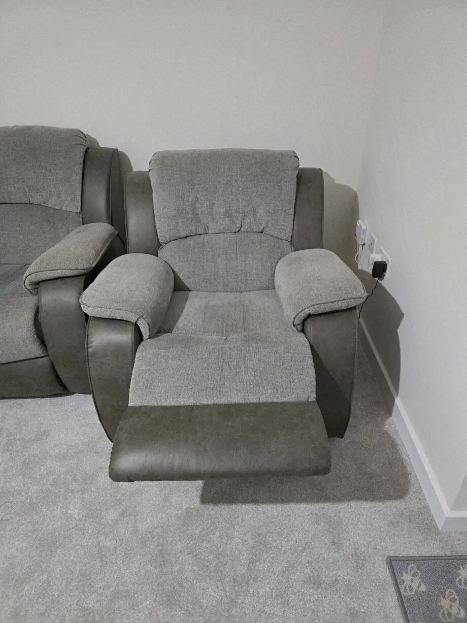 Charleston Recliner Grey Sofa Set 3+2+1 from Range.