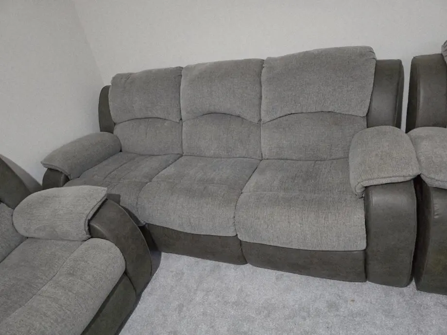 Charleston Recliner Grey Sofa Set 3+2+1 from Range.