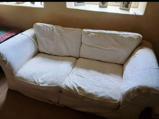 Sofa Workshop cream sofabed