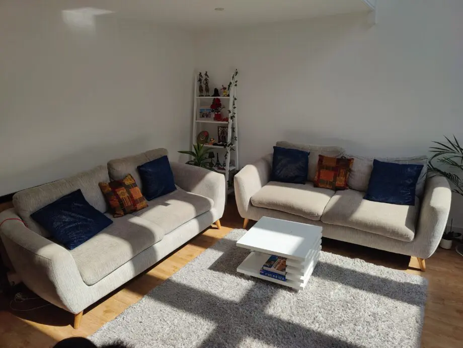 Two 2 seater sofas