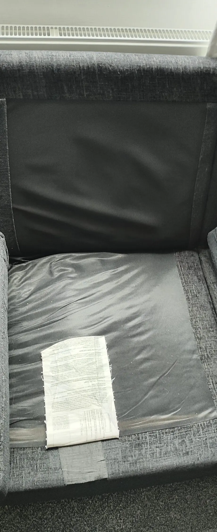 Black Corner Sofa