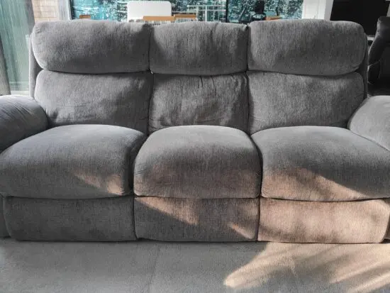 Charcoal Grey Furniture Village 3 seat recliner