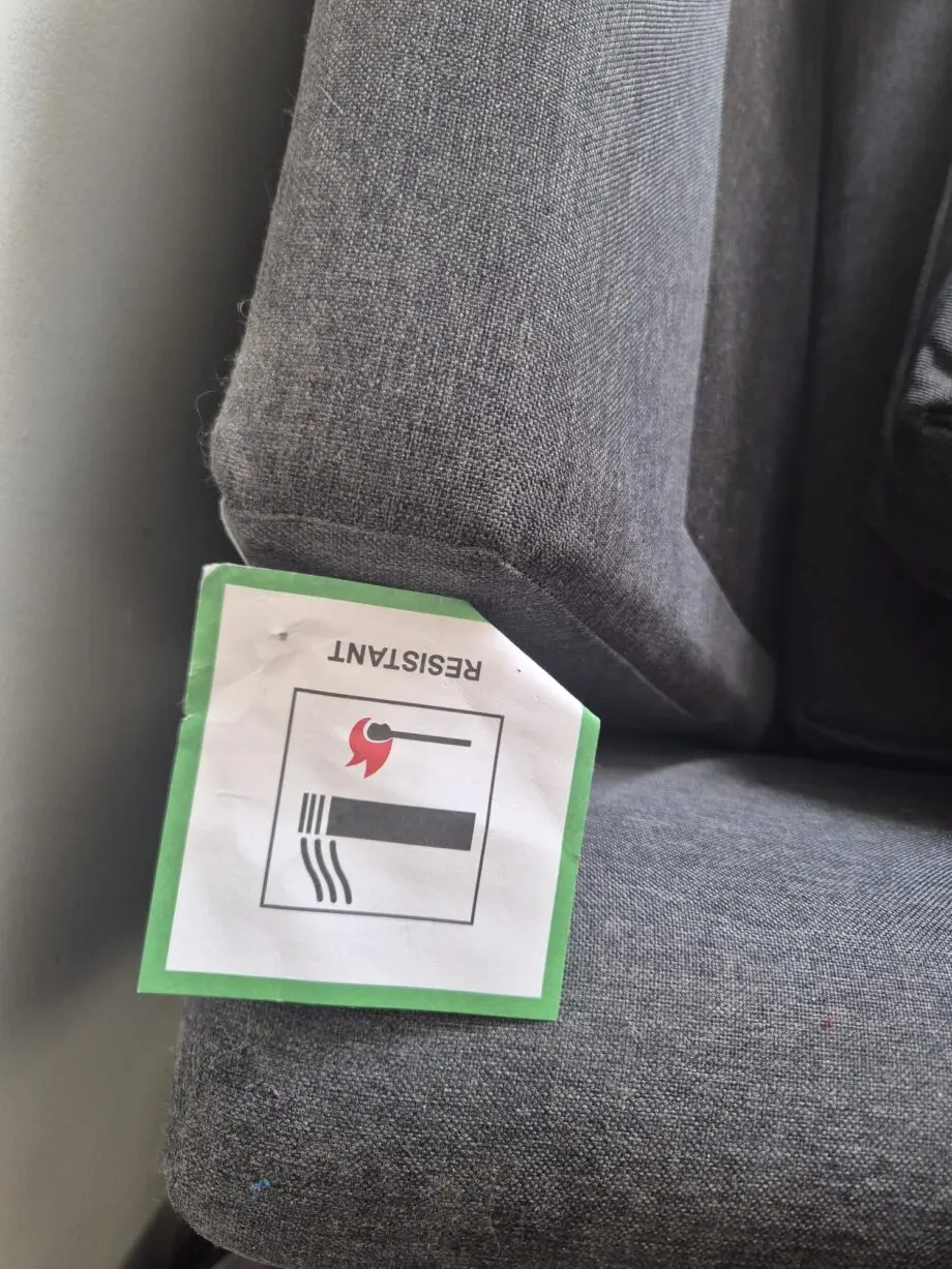 DFS Charcoal 3 seater corner sofa