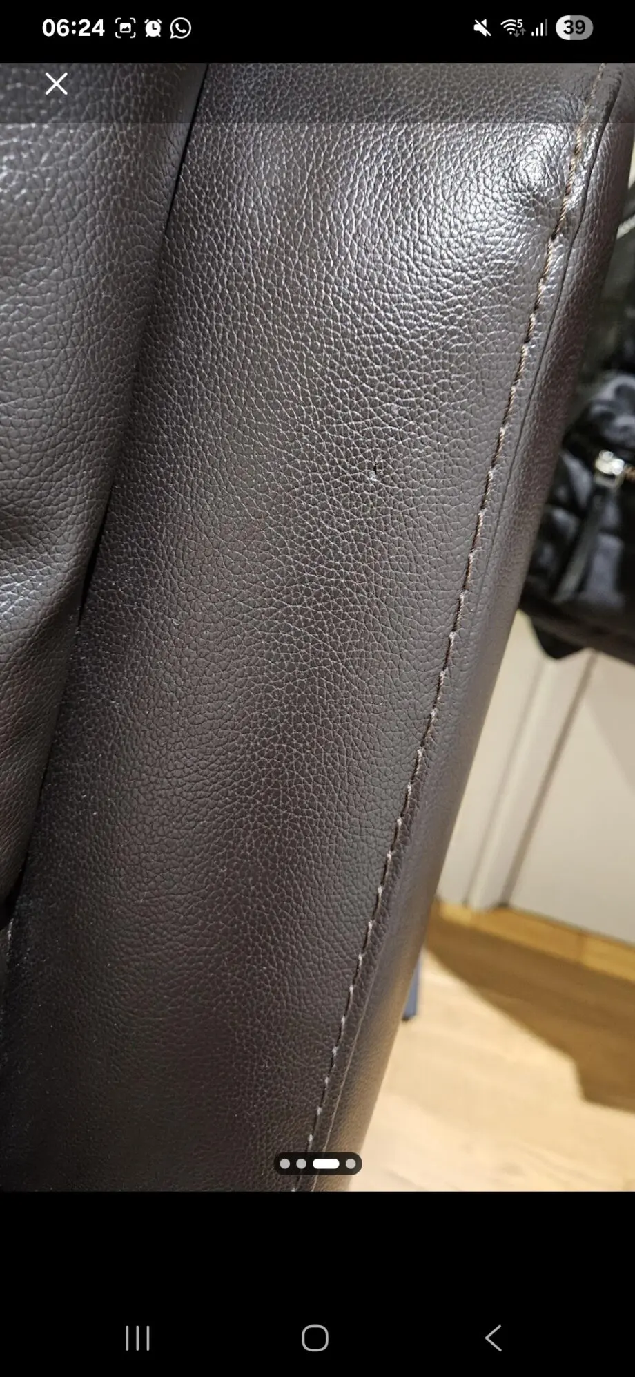 Electric Leather Recliner Sofas - Brown