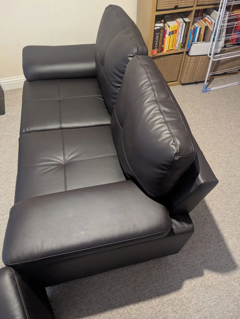 Furniture and Choice Brown Kansas 2x 2-Seater Sofas