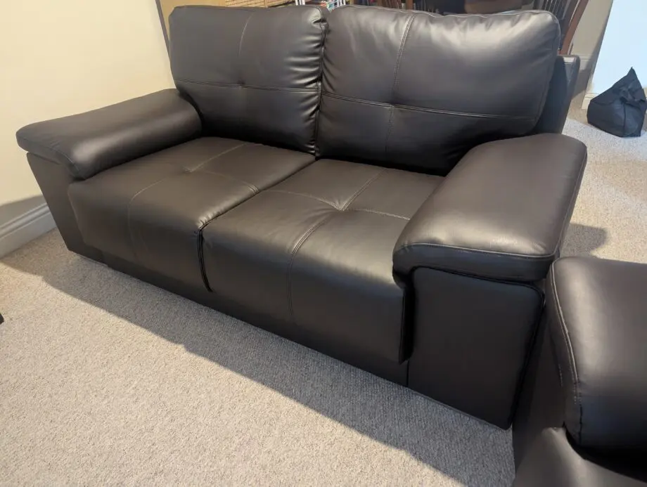 Furniture and Choice Brown Kansas 2x 2-Seater Sofas