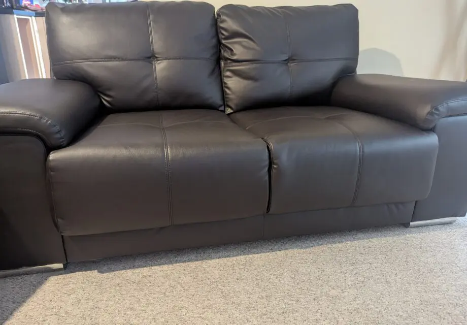 Furniture and Choice Brown Kansas 2x 2-Seater Sofas