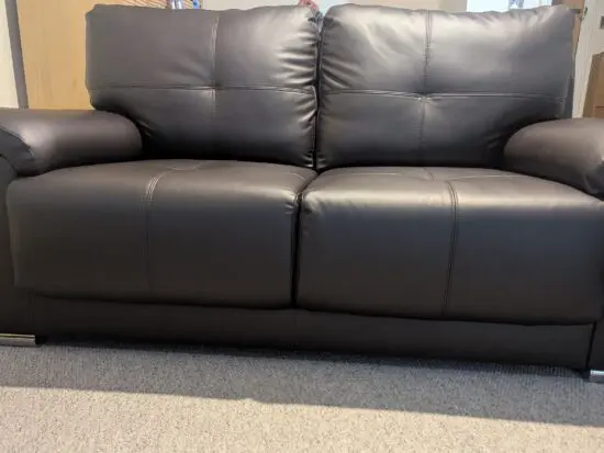 Furniture and Choice Brown Kansas 2x 2-Seater Sofas