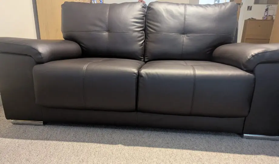 Furniture and Choice Brown Kansas 2x 2-Seater Sofas