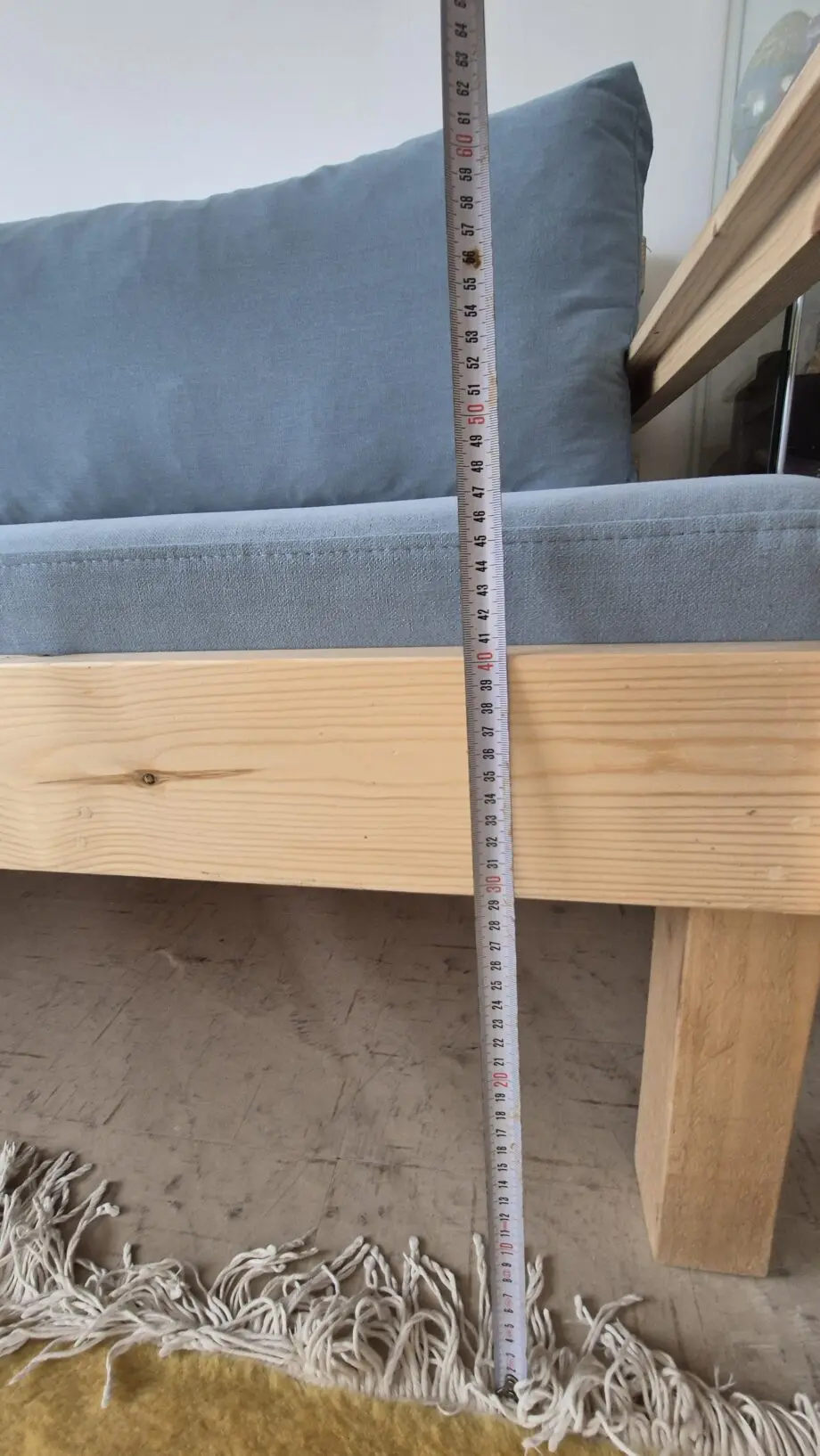 Custom made corner sofa/bed