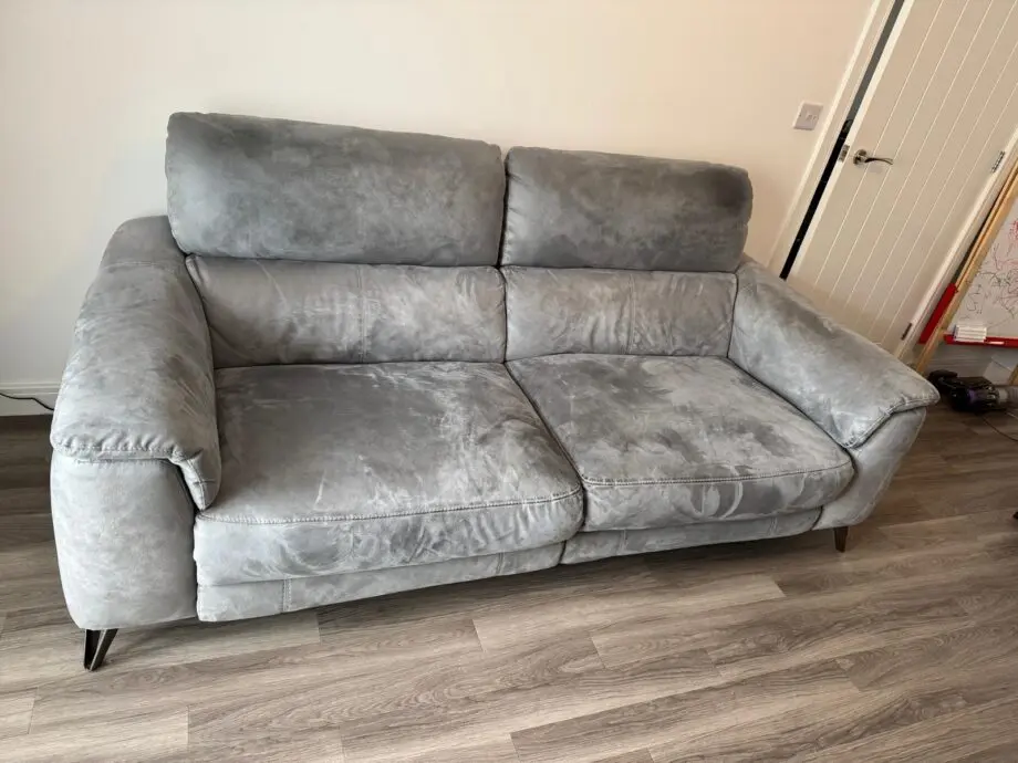Odyssey Electric Grey Three seater recliner