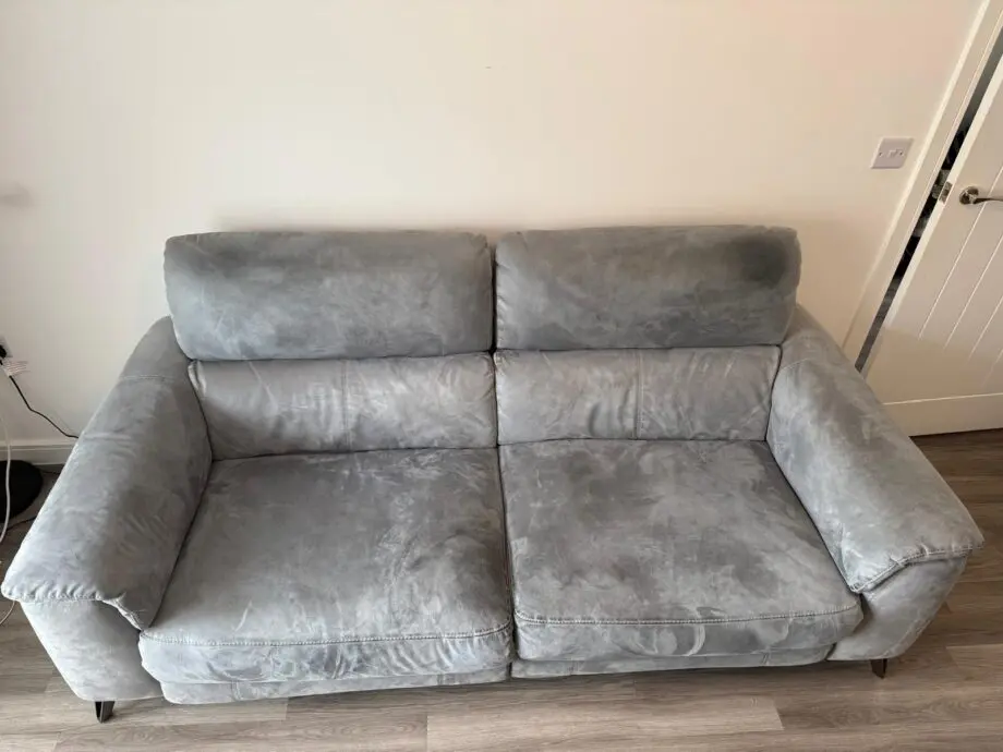 Odyssey Electric Grey Three seater recliner