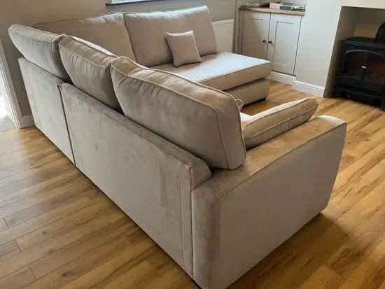 Dfs Long Chaise Cream Corner Sofa For Sale