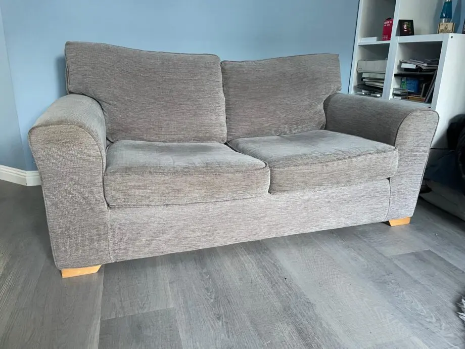 NEXT 3 piece suite - sofa, sofabed and storage footstool.