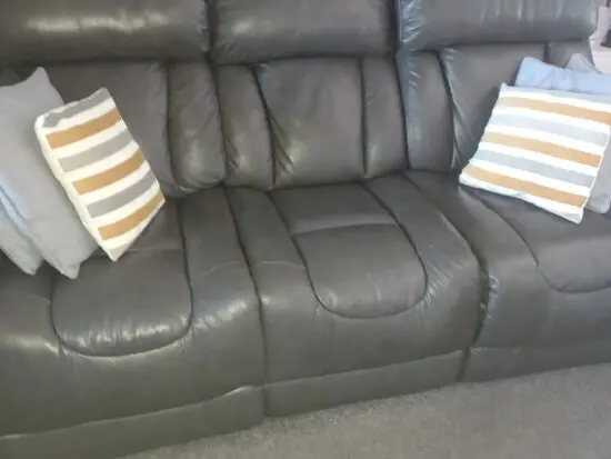 Dfs recliner charcoalgrey