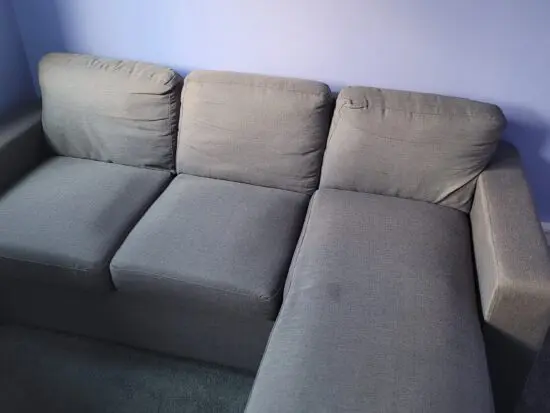 Masons du monde modular 3 seater corner sofa in grey
