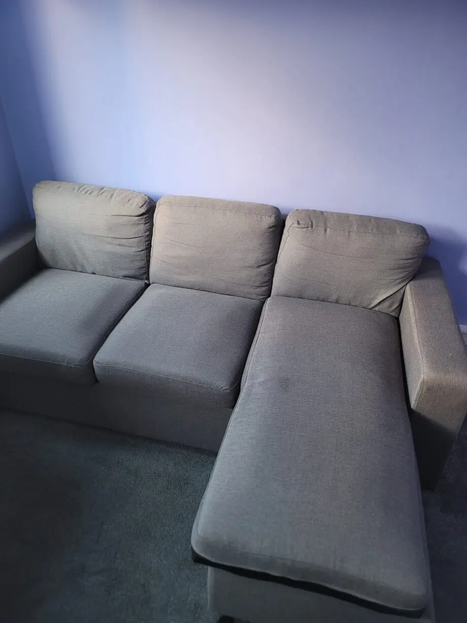 Masons du monde modular 3 seater corner sofa in grey