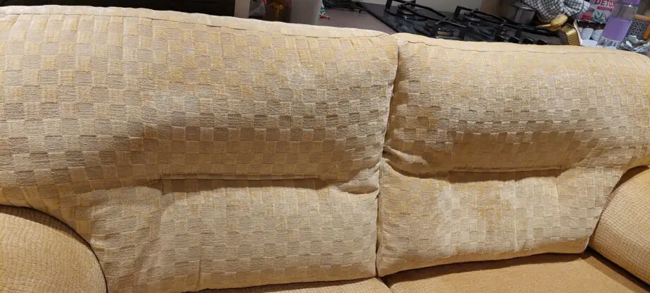 Gold settee