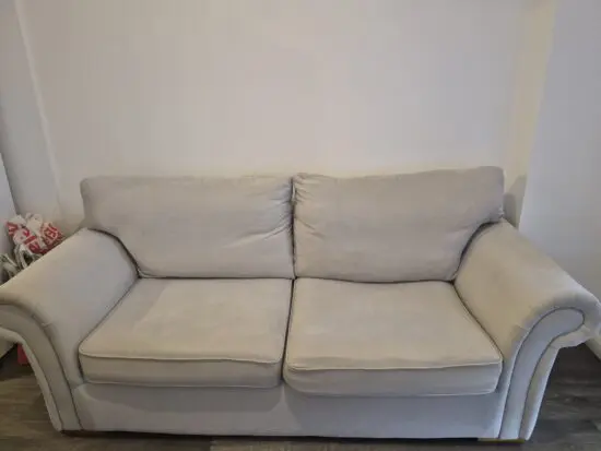 Light gray 2 seater