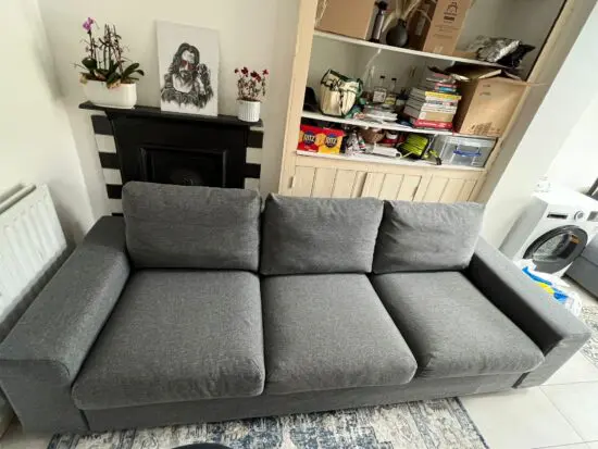 4-seater sofa with chaise lounge (storage)