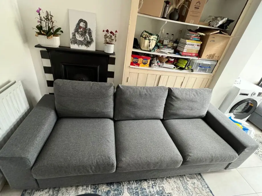 4-seater sofa with chaise lounge (storage)