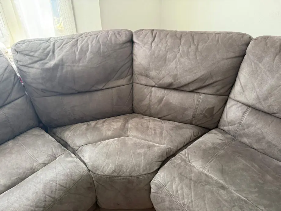 DFS GREY CORNER SOFA Recliner