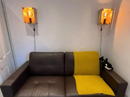 Leather Brown Sofa