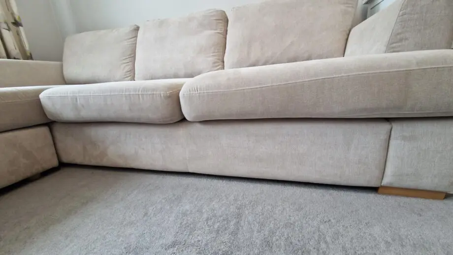 Freya 4 seater corner sofa with large storage Footstool