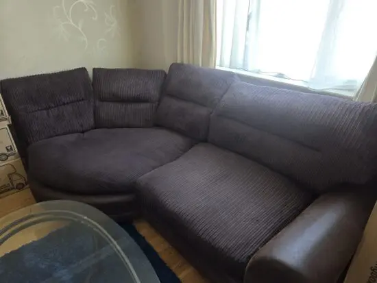 DFS brown sofa set