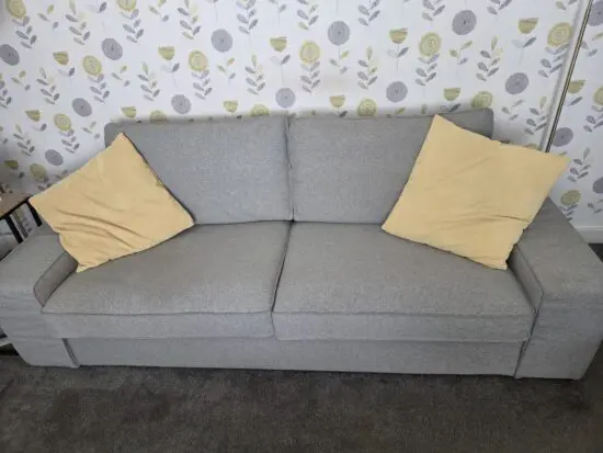 Grey Ikea KIVIK 3 Seater Settee
