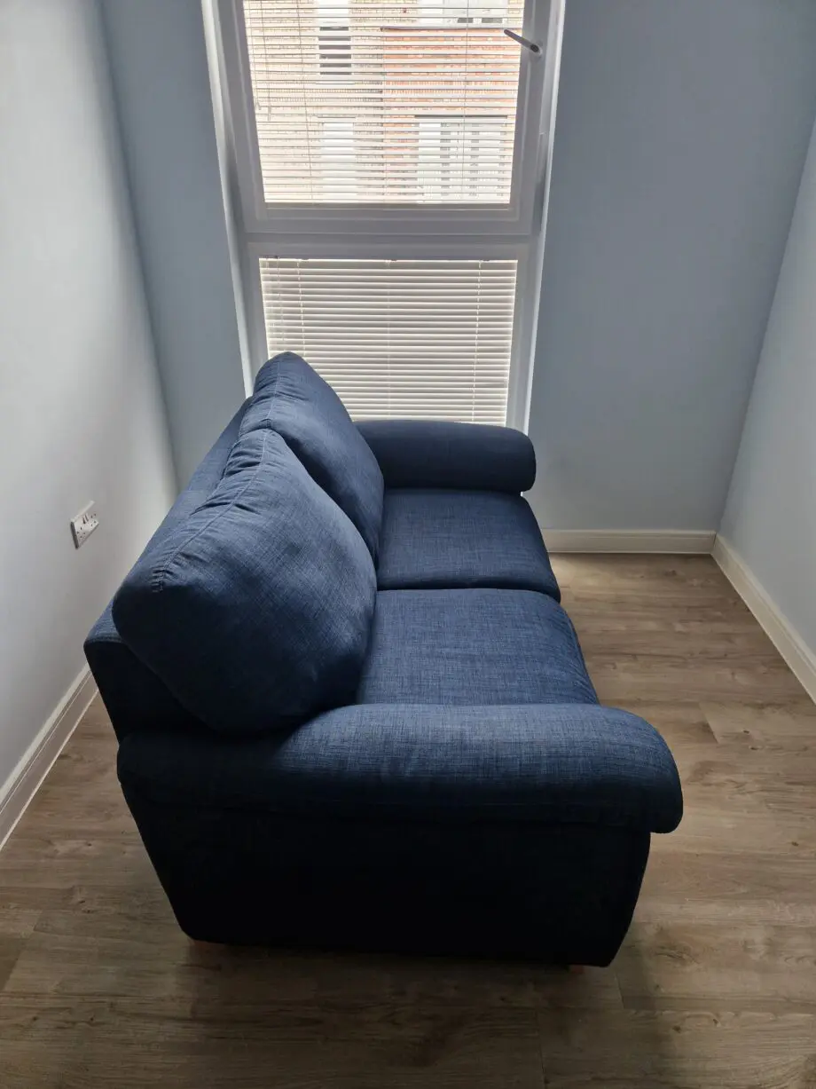 John Lewis & Partners Camden Medium 2 Seater Double Sofa Bed - Blue