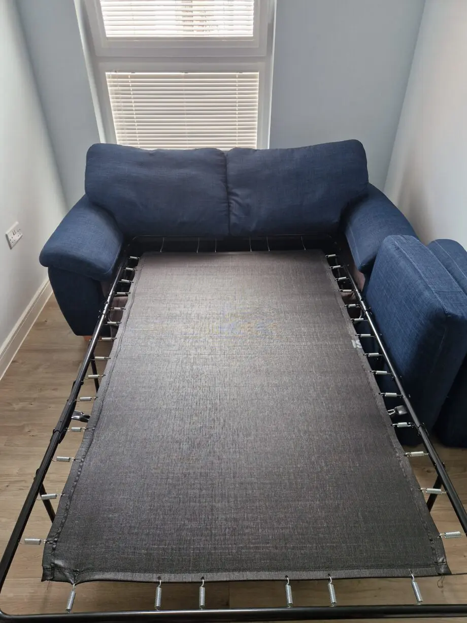 John Lewis & Partners Camden Medium 2 Seater Double Sofa Bed - Blue