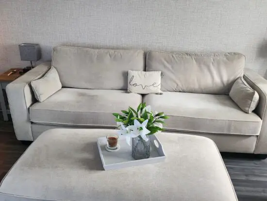 Sofa Club Bloomsbury Large Sofa and ottoman footstool