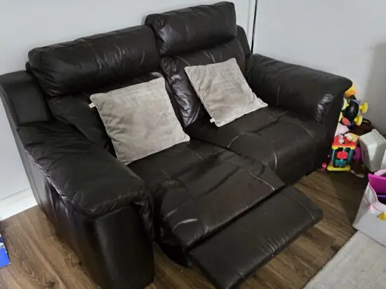 Brown Leather recliner sofer set