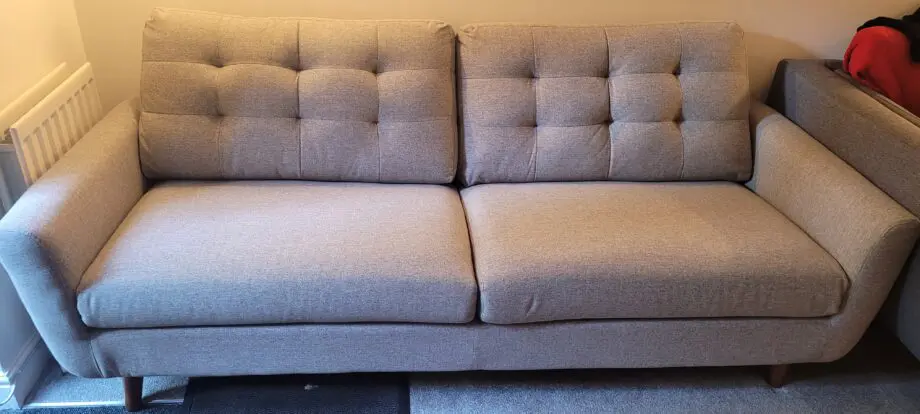DFS Sit Style 3 Seater Sofa Light Grey
