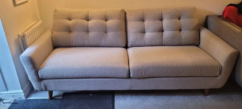 DFS Sit Style 3 Seater Sofa Light Grey