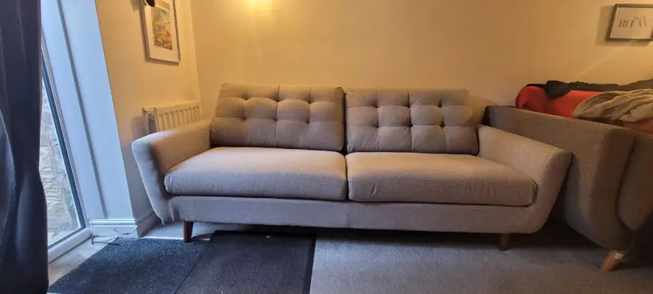 DFS Sit Style 3 Seater Sofa Light Grey