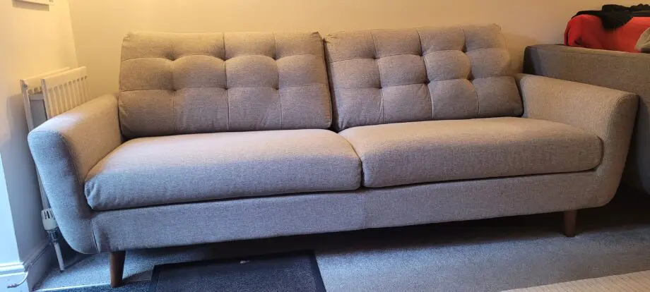 DFS Sit Style 3 Seater Sofa Light Grey