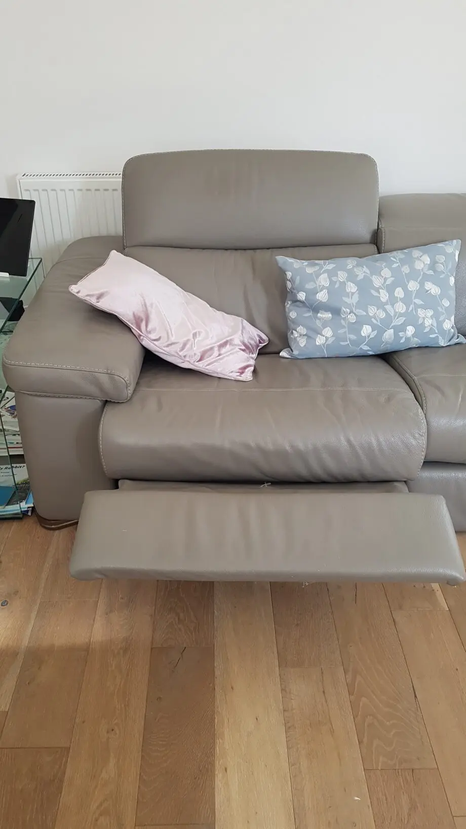 Natuzzi Molari 3 str. electric double recliner