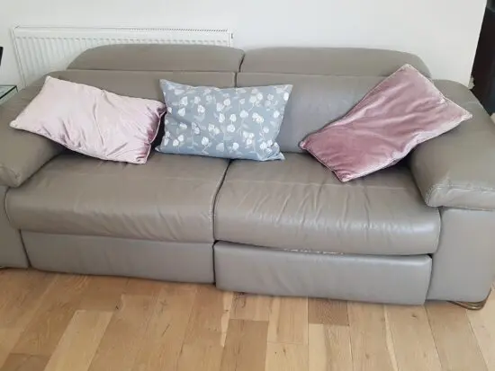 Natuzzi Molari 3 str. electric double recliner