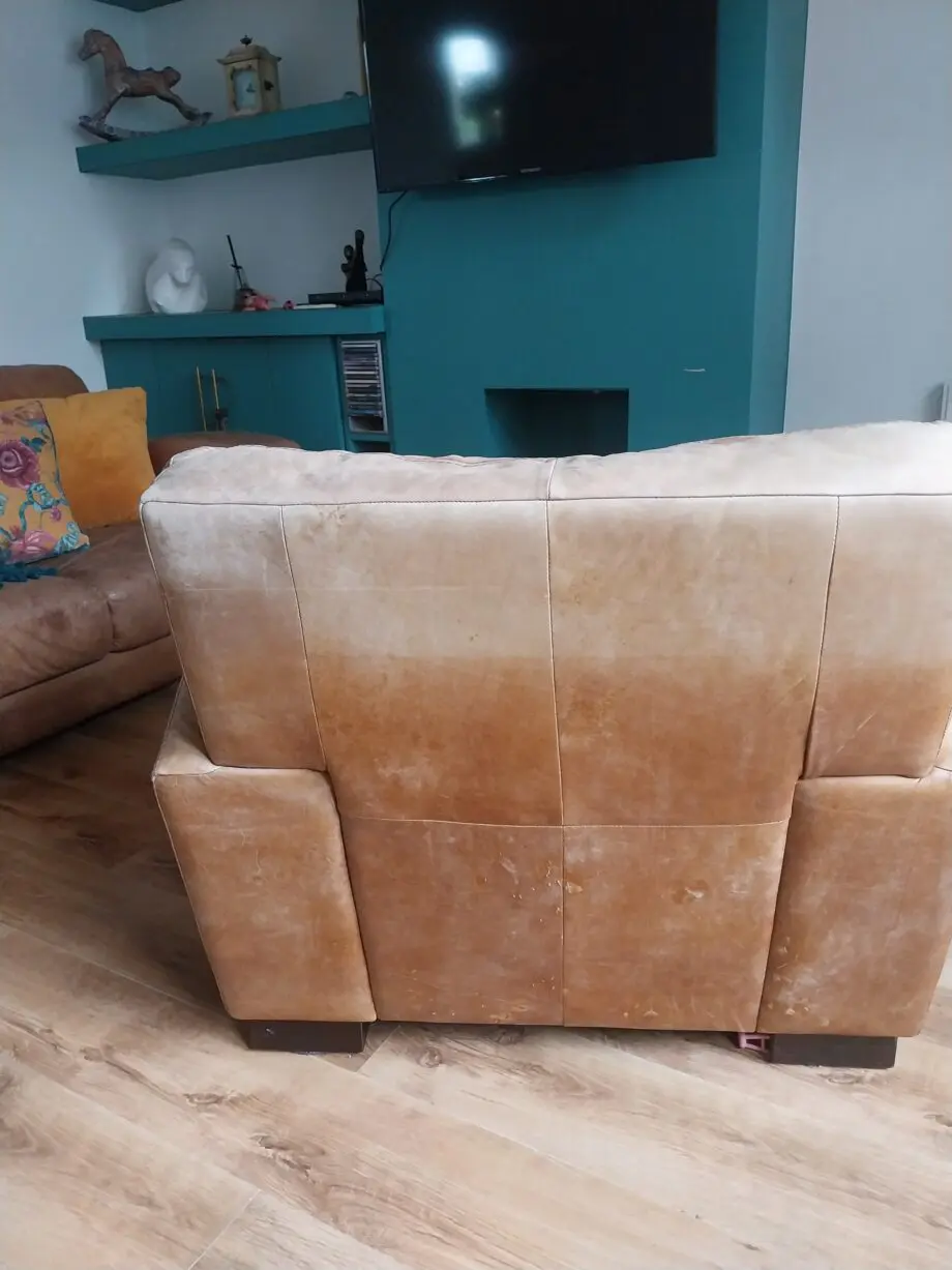 DFS Caesar tan Armchair