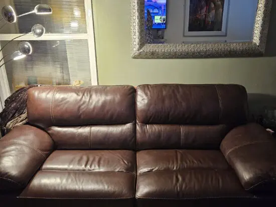 Oak furniture land 3 seater sofa 2 seater sofa and footstool